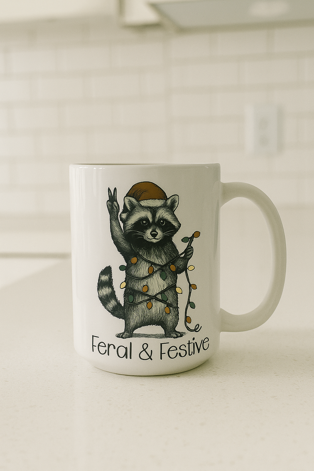 Feral and Festive Mug