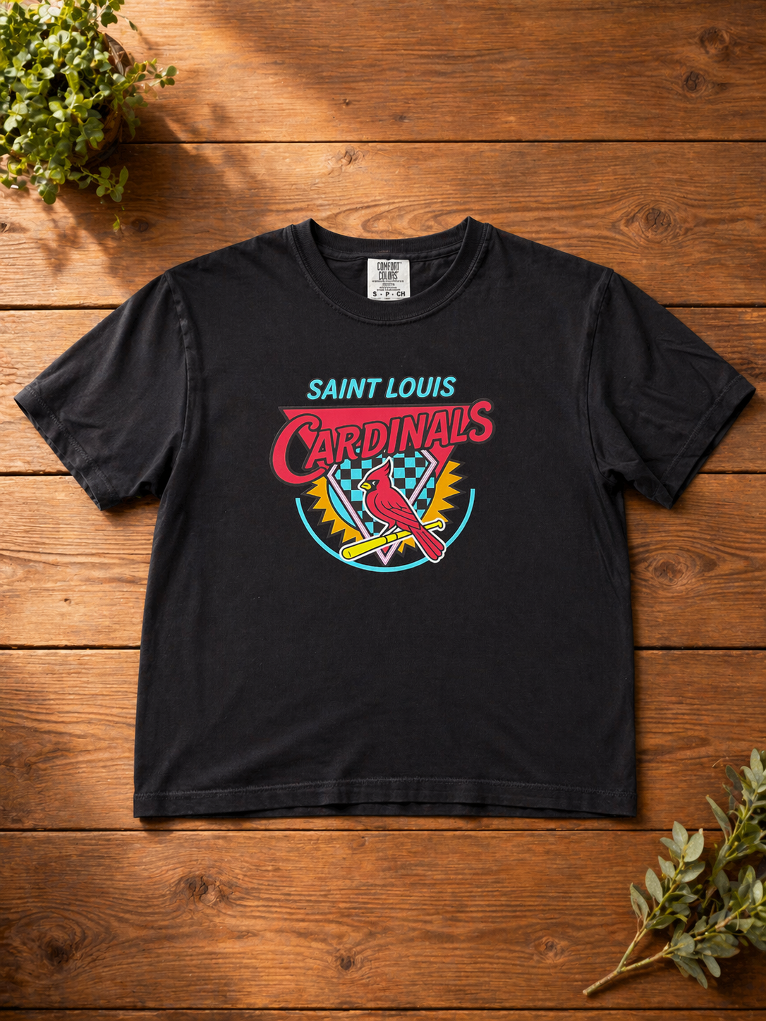 Black Cardinals Tee
