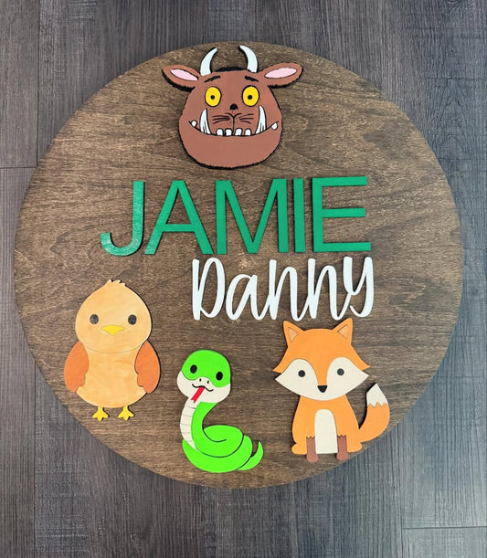 Nursery Name Round