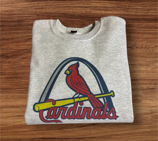 Cardinals Arch Crewneck