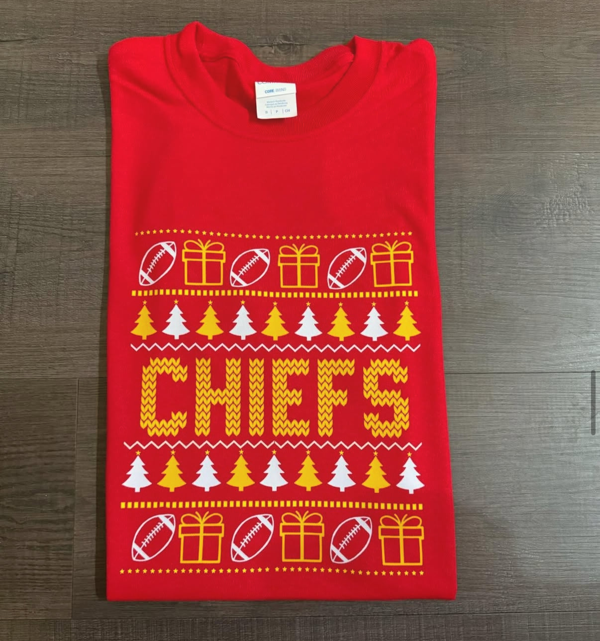 KC Chiefs Ugly Sweater T-shirt
