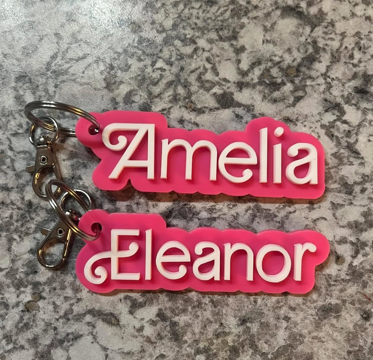 Bag Tag: Name Keychain
