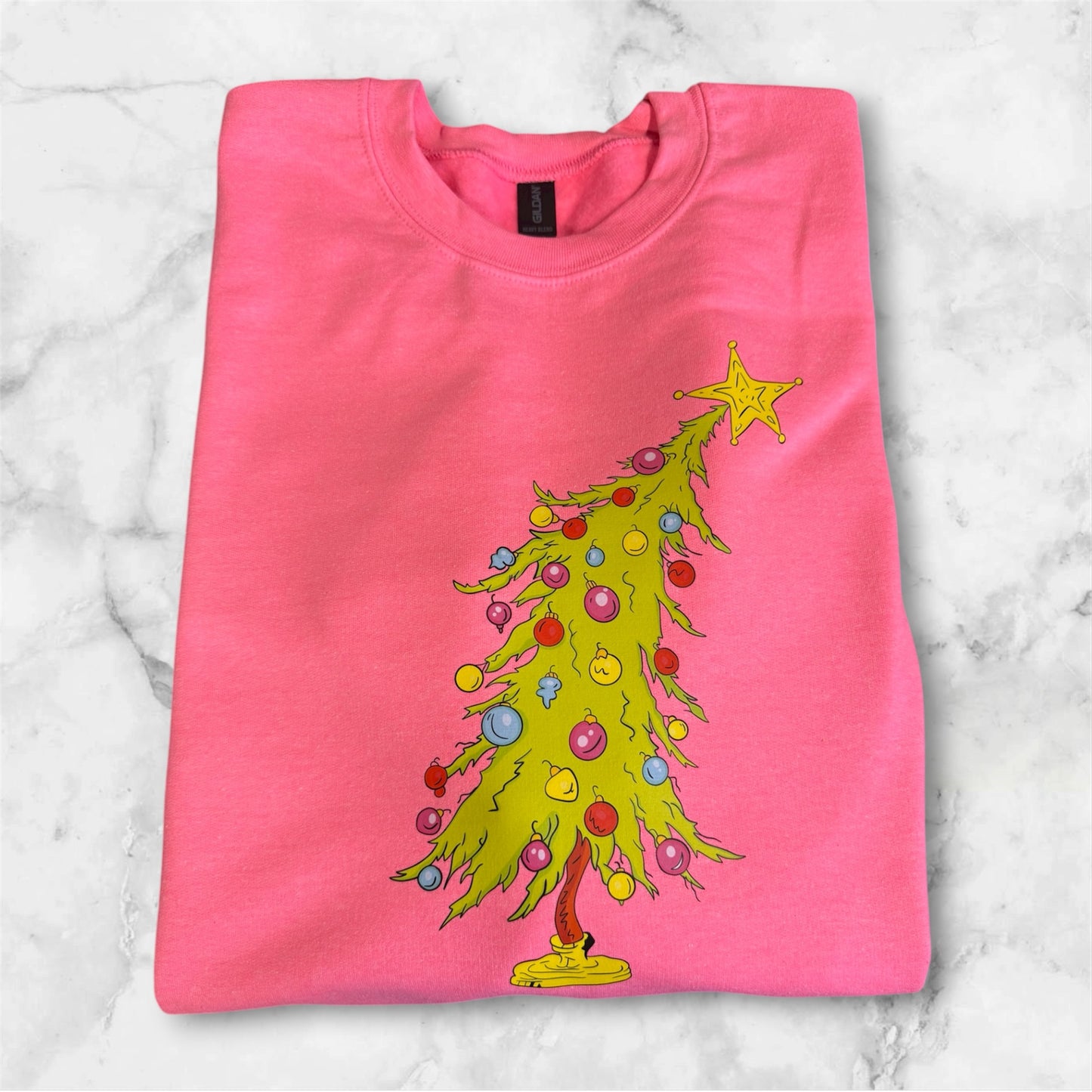 ADULT Grinch Tree Sweatshirt